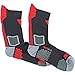 Produktbild Dainese-D-CORE MID SOCK, Schwarz/Rot, Größe M
