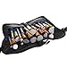 Travelmall Professional 27 Pockets Cosmetic Makeup Brush Bag Beauty Artist Storage Brush Organizer with Artist Belt Strap (black)