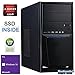 Produktbild Captronic® (A4-6300-8GB-HD8370D-128GB SSD-Win10Pro) Windows 10 Professional 64bit | DualCore Silent PC Front USB 3.0 AMD A4-6300 2x 3,70GHz (Turbo bis 3900MHz) | KINGSTON 8GB DDR3-1600 | 24x DVD-Brenner | 128GB SSD SATA3 | ATI Radeon HD 8370 2GB HDMI/DVI/VGA | CardReader | 7.1 Sound | GigabitLAN | Design Gehäuse Schwarz