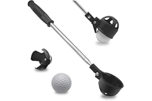 SPEENSUN Golf Ball Retriever,Ball Retriever Tool Golf,Max 7/9Ft Portable Stainless Golf Ball Retriever For Water Telescopic,With Golf Water Ball Retriever For Putter,Golf Accessories Gifts For Men Women