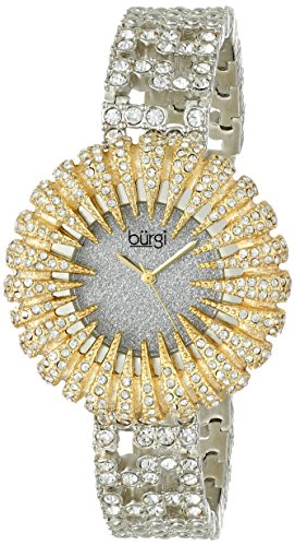 Burgi Damen-Armbanduhr Analog Quarz BUR054YG
