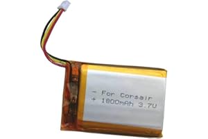 AOLIKES Batería de Iones de Litio de 3,7 V con reemplazo de 1800 mAh para Auriculares Corsair Void Gaming HS70 Se Void Virtuoso RGB e Incluso más Modelos
