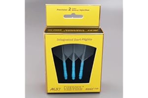 ‎CUESOUL CUESOUL ROST T19 Integrierter Dartschaft und Flights Big Wing Shape, 3er-Set