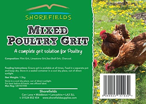 Shorefields Mixed Poultry Grit (1.5 kg)