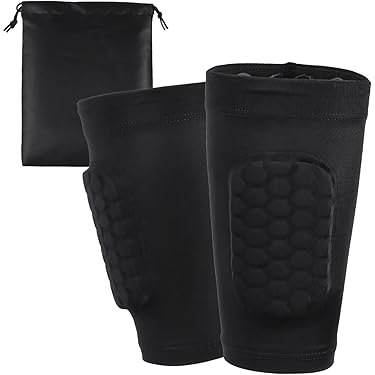 3in1 Schienbeinschoner Fußball - Integrierter Sleeve Mit Schutzpolster