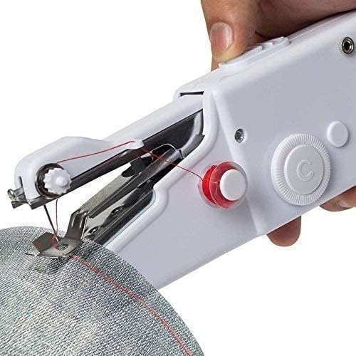AZRMOH Portable Hand Sewing Machine | Stapler Style Silai Machine | Electric Handy Stitch | Mini Machine Home Tailoring | Han