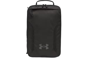 Under Armour – vuxen unisex Hustle skoväska – svart/Castlerock-OSFM