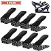 Produktbild LHXHL Einstellbare Schuhregale 8 Stück Schuh Slots,Schuhstapler/Schuhhalter Set,Kunststoff Schuhe Rack Doppelschicht Organizer Schuhablage Halter Platzsparend Stiefel High Heel Sportschuhe fläche