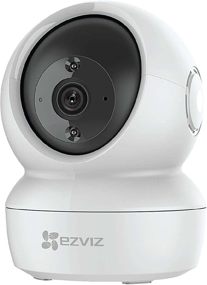 Ezviz Akıllı İç Mekan Kamera WiFi, Hareket Takibi, 360° Dönen, 10m Gece Görüşü, Çift Yönlü Ses, Bulut/Yerel Depolama C6N