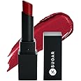 SUGAR Cosmetics Nothing Else Matter Longwear Lipstick for Women | Lasts Up To 8+ Hours| Enriched with Vitamin E | 100% Vegan | 3.2gm - 18 Scarlet Letter