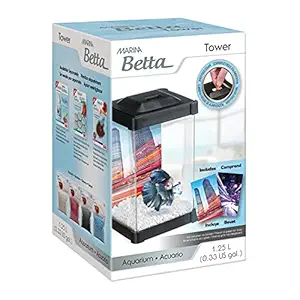 Marina Betta Tower Aquarium, 1.25 L