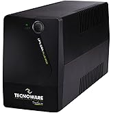 Tecnoware ERA PLUS 800 UK UPS, Uninterruptible Power Supply, Blackout & Overvoltage Protection, AVR Stabilizer, Silent, For P