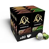 L'OR Flavours Coffee Capsules Assortment | Intensities 5 to 8 | 80 | Compatible Nespresso&reg; &ndash; Set of 8 Aluminium Capsules (20