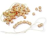 ca. 300 Buchstabenwürfel inkl. 4 Bänder