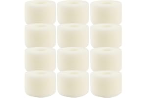 XUHN Esponja para Filtro De Piscina para Tipo s1 12 Piezas Filtro De Cartucho Lavable Reutilizable para Piscina SPA Jacuzzi (Blanco Crema)