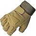 Produktbild NACOLA Half Finger Radfahren Handschuhe, Erwachsene Sommer Reiten Handschuhe mit Handgelenkbandage, Motorrad Handschuhe rutschfeste Handschuhe L color 3