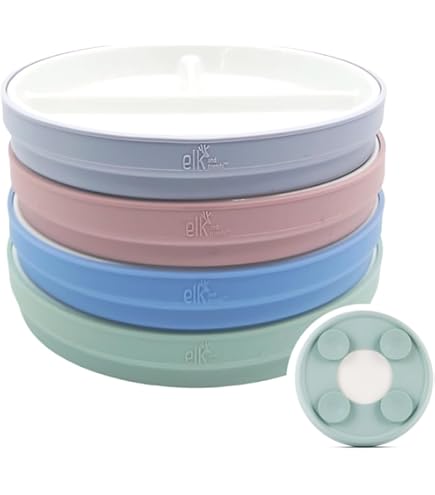 Liewood Siliconen Kommen Malene 4-pak Peppermint Mix | Siliconen servies