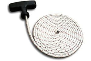 QUALITY RECOIL PARTS & ACCESSORIES 4MM X 2 METRES Mercury outboard engine starter rope recoil pull cord + free handle