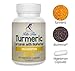 Produktbild Turmeric Curcumin 600mg with BioPerine® 180 Vegetarian Vegan Capsules Optimum Strength High Absorption, by Rite Flex