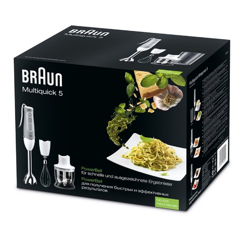 Braun MQ 525 Multiquick 5 Omelette Stabmixer (600 Watt, 0,6 Liter) grau - 2