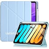 UnDePlus Huawei MatePad 11.5S / Air /11.5 in&ccedil;/Papermate 2023 2025 ile uyumlu Kılıf Kalem B&ouml;lmeli Mars Case Mavi