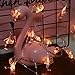 Produktbild Lichterketten Dekorative Fee Batteriebetrieben Für Schlafzimmer Flamingo Zimmer Sterne Hostel Blinkende Lichter String Led-Batterie, 6 Meter 40 Lichter, Usb-Modelle