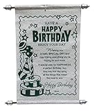 Saugat Traders Birthday Scroll Card