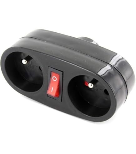 Amig - Voleur De Prises à 3 Prises Mod.3206 Pour Connecter Des