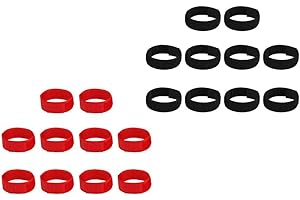 PETSOLA 10pcs Collier de Poulet Anti-Corbeau Collier de Coq - 18x2cm