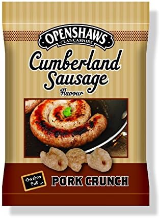 Freshers Foods Openshaws GastroPub Cumberland Sausage Pork Crunch Card, 22 g (Pack of 8)
