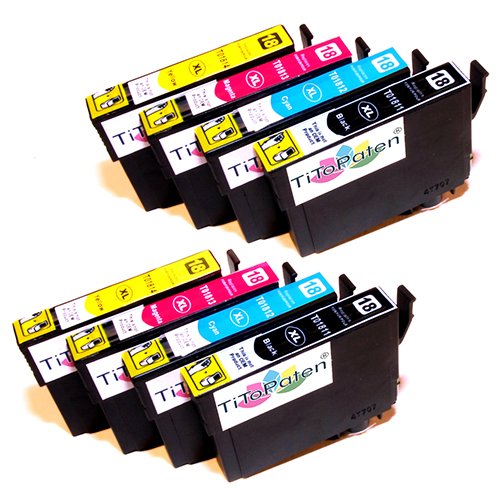 8x Epson Expression Home XP - 315 kompatible XL Druckerpatronen - 2xSchwarz-2xCyan-2xMagenta-2xGelb - Patrone MIT CHIP !!!