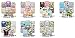 LittleBloom, Reusable Pocket Cloth Nappy, Fastener: Velcro, Set of 8, Patterns 808, With 8 Microfibre Inserts, (see "Special Offers and Product Promotions" for Special Offers Detail)