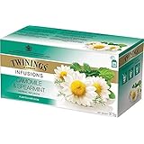 Twinings of London Camomile & Spearmint Herbal Infusion Tea, 25 Bags