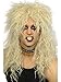 Produktbild Mens Womens Black Blond 80s Rocker Heavy Metal Slash Kiss Punk Fancy Dress WIG[Blond] SMF 22042 by Partyrama