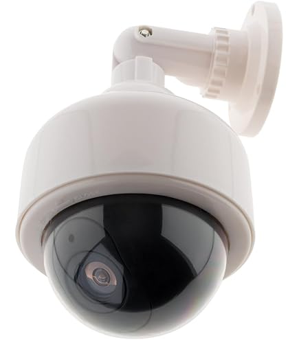Telecamera Finta Konig SEC-DUMMYCAM50 - CCTV Dome Nero - Antifurto Per Interni, Effetto Dissuasivo - Foto 2