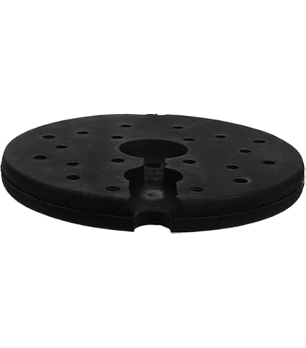 HOMSFOU Gewichteter Lampensockel - Stabile Basis Für Stehlampen 27x27cm