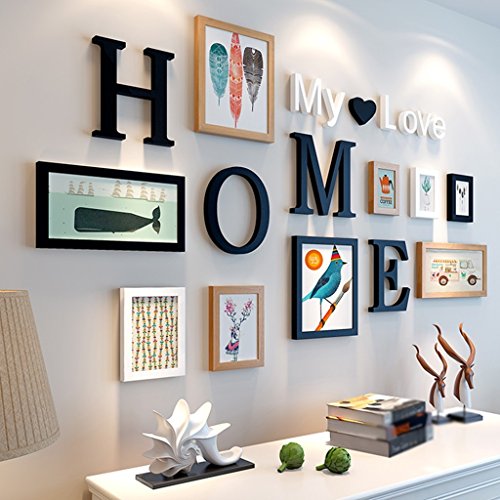 Woneww 13 Bastidor De Pared Foto Cuadro Combinacion Creativa