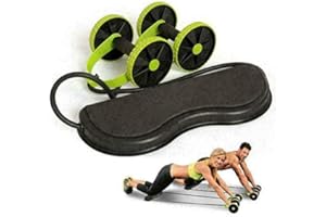 IKB Abdominal Training Workout Roller Push Up Home Gym Abs Equipment Exercise Body Fitness Ab Roller Wheel Core Exercise Strength Kit