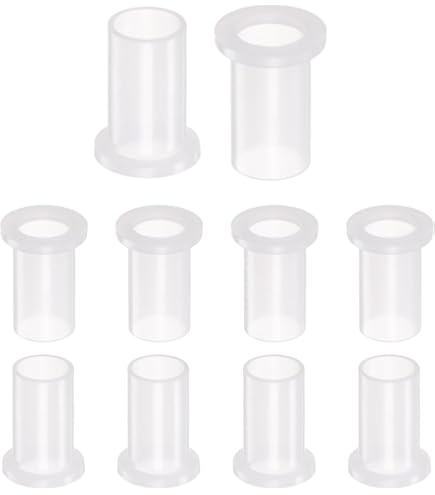 Lot De 4 Manchons Bride Nylon QUARKZMAN 10.5mm Alésage – Douilles Autolubrifiantes Pour Arbres Et Roulements