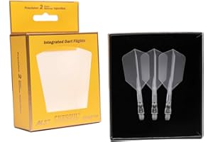 CUESOUL ROST T19 Asta per Freccette Integrata e Forma Sottile, Set di 3