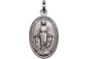 I G J LA MEDAGLIA MIRACOLOSA IN ARGENTO 925 - QUELLA ORIGINALE - 100% MADE IN ITALY - LE MEDAGLIE DEI SANTI PATRONI