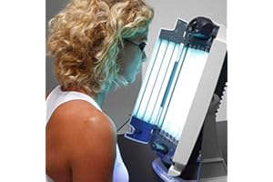 EUROSOLAR Lampada abbronzante per viso, con 12 tubi luminescenti, per solarium