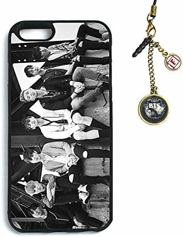 Fanstown BTS KPOP in the mood for love iphone6 case + Dust plug charm
