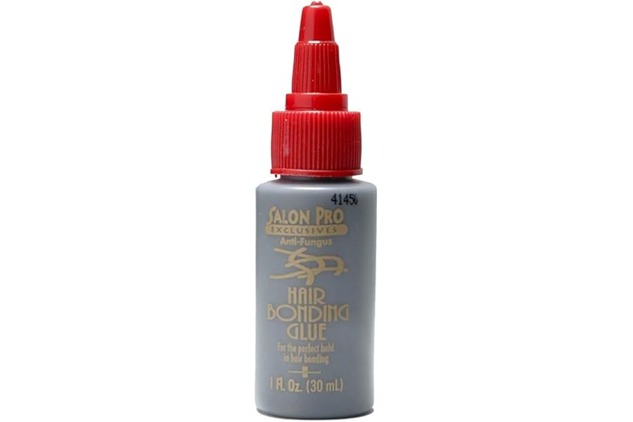 Salon Pro Hair Bonding Glue, Black, 30 ml (Pack of 1)