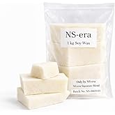 NS-era 1 KG Krem Soya Parafini (Soya Wax) Doğal Mum Parafini
