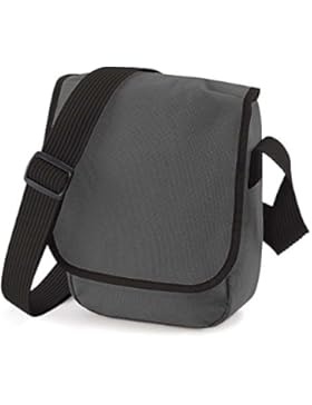 BagBase , Damen Umhängetasche Grau Gris graphite