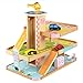 Produktbild Aiya Parkhaus, Holzspur 3 Storey Toy Garage Wooden Parking Lot Rail Car Toy für 3-12 Jahre alte Kfz-Werkstatt Holzparkgarage Playset mit Zubehör