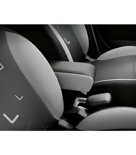Drive Design Bracciolo Compatibile per 500L 2012-2017 Ecopelle Nero con