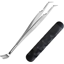 Pinza Per Zecche E Pulci In Acciaio Inossidabile - Rimozione Sicura Per Cani E Gatti, Facile Da Usare