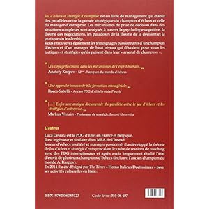 Jeu d'échecs & stratégie d'entreprise. Le petit livre rouge de la stratégie